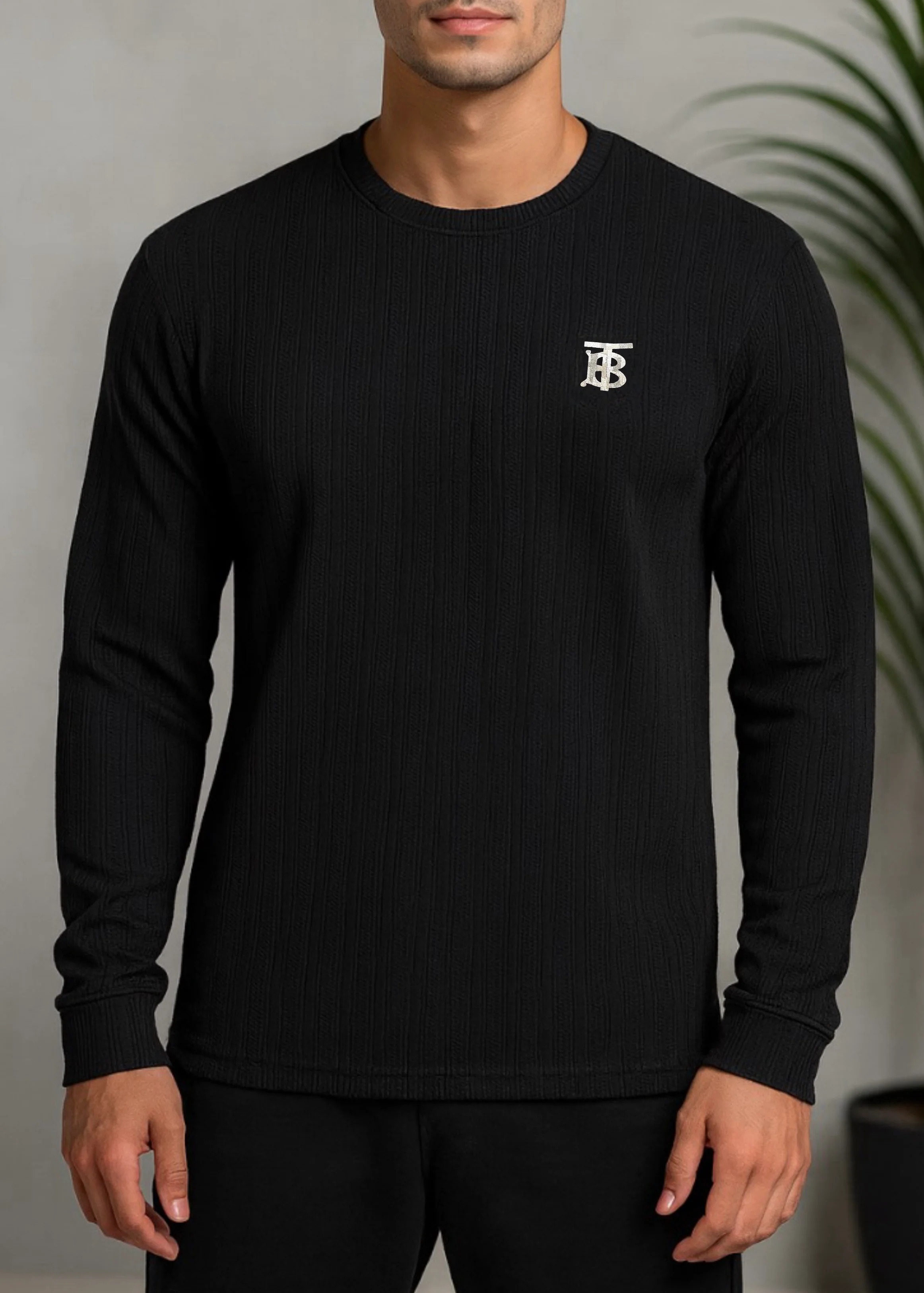 The Dune Texture Shirt-Black